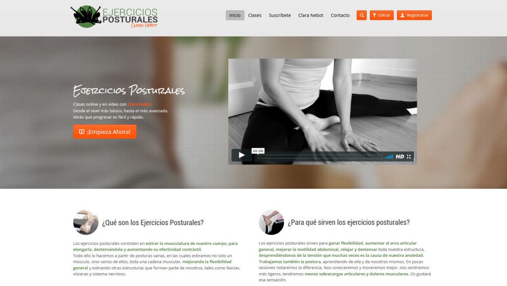 web ejercicios posturales