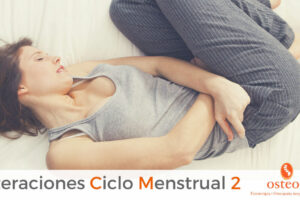 Alteraciones del ciclo menstrual – 2