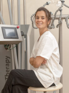 Ane Gainza, Fisioterapeuta y osteópata respiratoria